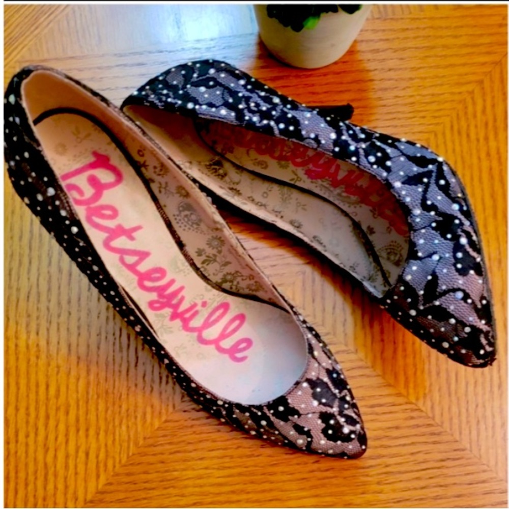 Betsey Johnson “Betseyville” Heels